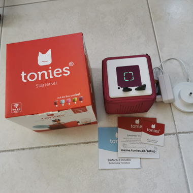 Toniebox Rosa Ciliegia nella confezione originale