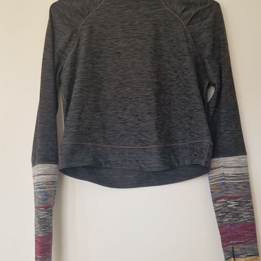 Prana Long Sleeve Yoga Crop-Top