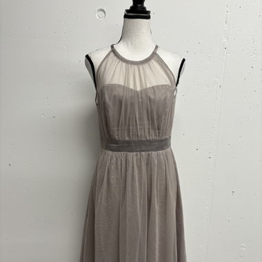 Cocktailkleid Gr. 38 grau Tüll