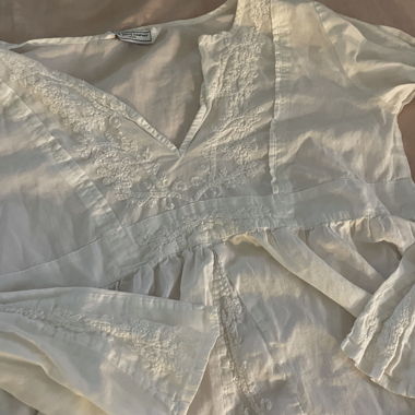 Camicia-blusa bianca