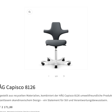 Chaise pour maux de dos