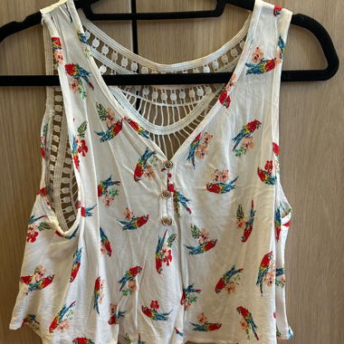 Crop top ample brésilien
