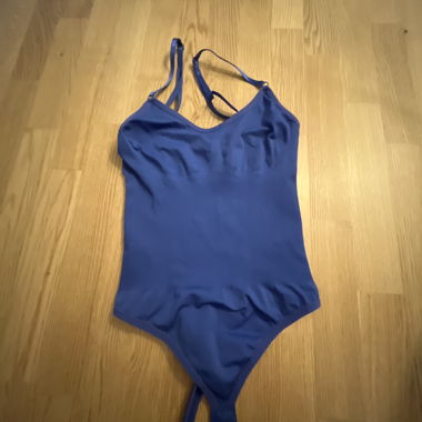 Blue one-piece body shape wear