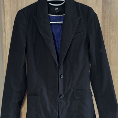 Blazer Nero H&M EU 34