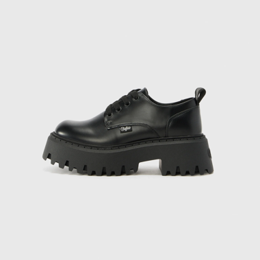Bottines Buffalo plateforme noires