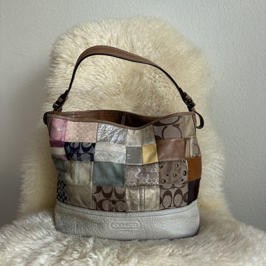 COACH PATCHWORK Schultertasche