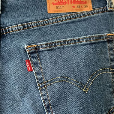Levi’s 511 Herren Jeans W32 L30 blau
