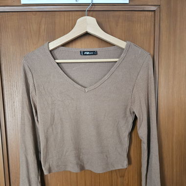 Pullover hellbraun