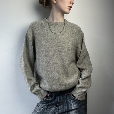 cosy baggy knit sweater