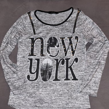 Graues Sweatshirt