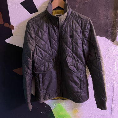Quilted Jacket Dark Grey