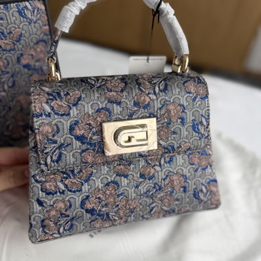 Floral patterned handbag