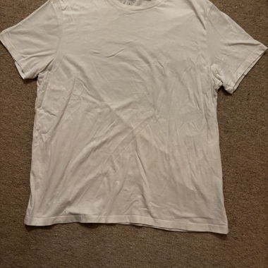 White Burton Menswear London men's T-shirt size L