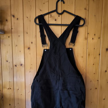 Black short dungaroos