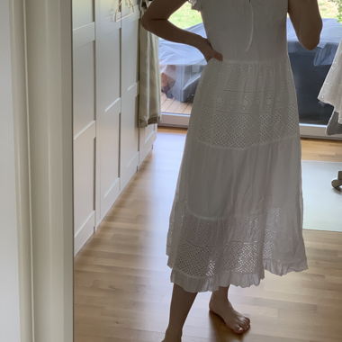 Boho Maxi Dress with Underlay
