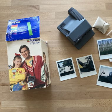 Polaroid Impulse, boîte, prisme - appareil photo