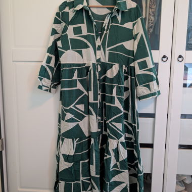 Robe chemise à motifs L