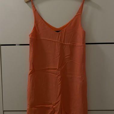 Slip dress corallo Topshop Tg. 36