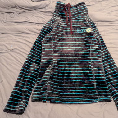 Roxy blue fleece pullover