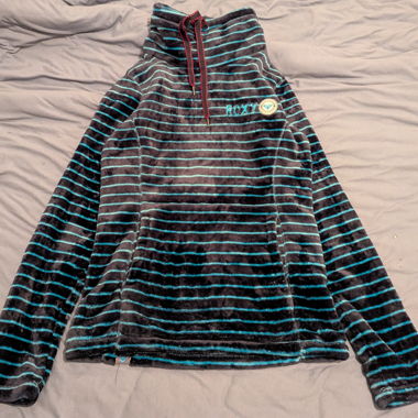Roxy blue fleece pullover
