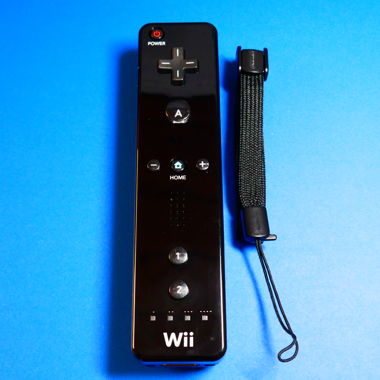Wii Remote Controller Black - Nintendo Wii / R11354
