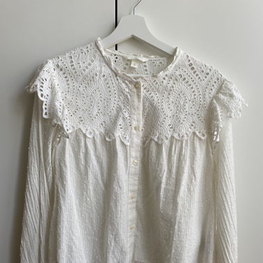 Boho Chic Bluse Gr. 38 100% Baumwolle