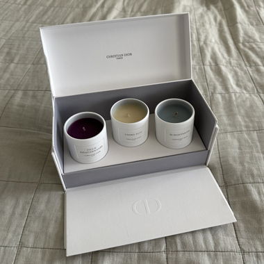 Set di candele Dior