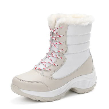 Talce Frauen Stiefel Schnee Schuhe Pelz Fell