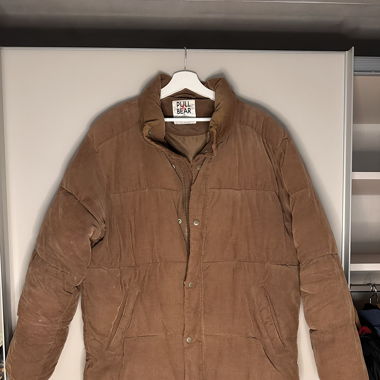 Cord Puffer Jacke Pull&Bear
