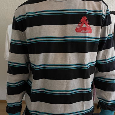 Palace Streifen-Sweatshirt Gr. L