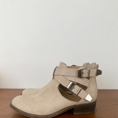 Bottines rose poudré, 37