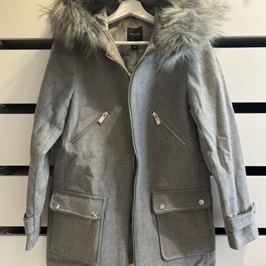 Grey coat