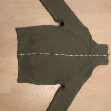 Merinojacke mit Matrosenkragen 