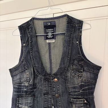 Vintage jeans vest