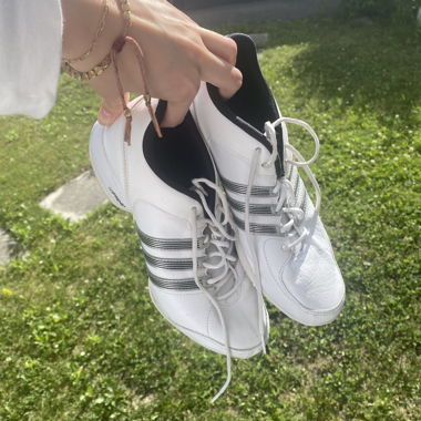 White Adidas Indoor Sneakers