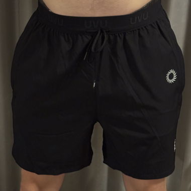 UVU Running Shorts - Black - Size L