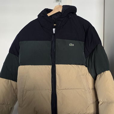 Lacoste Steppjacke mit Kapuze