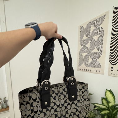 Vintage Coach Monogram Bag 