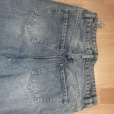Weite Jeans aus Denim