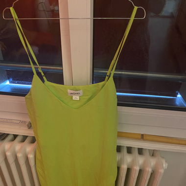 Robe vert fluo 