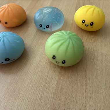 Squishy Fruits, Set of 5