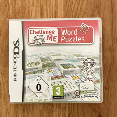 Jeu Nintendo DS Challenge Me Word Puzzles