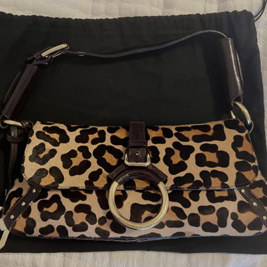 Borsa a tracolla D&G leopardata