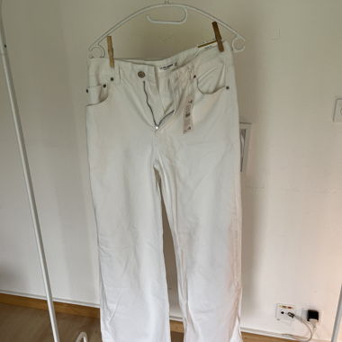 Jeans baggy bianchi Pull&Bear