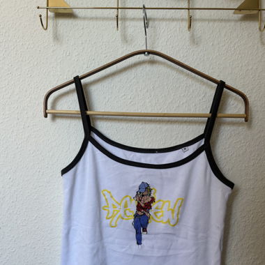 Weisses Tanktop