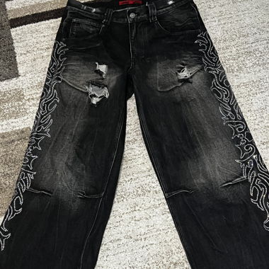 Jaded London Crystalline Jeans