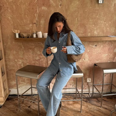 Chemise en jean