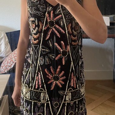 Robe mini Free People brodée de sequins