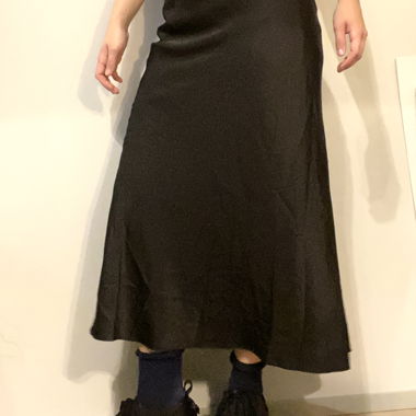 Satin Rock schwarz