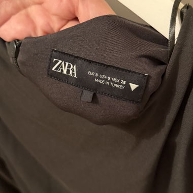 Abito nero Zara